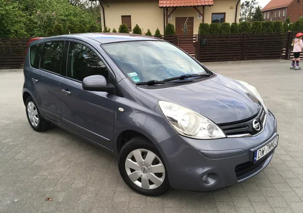 samochody osobowe Nissan Note cena 13900 przebieg: 229096, rok produkcji 2011 z Wrocław